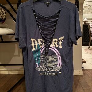 Express Charcoal Desert Dreaming Tee